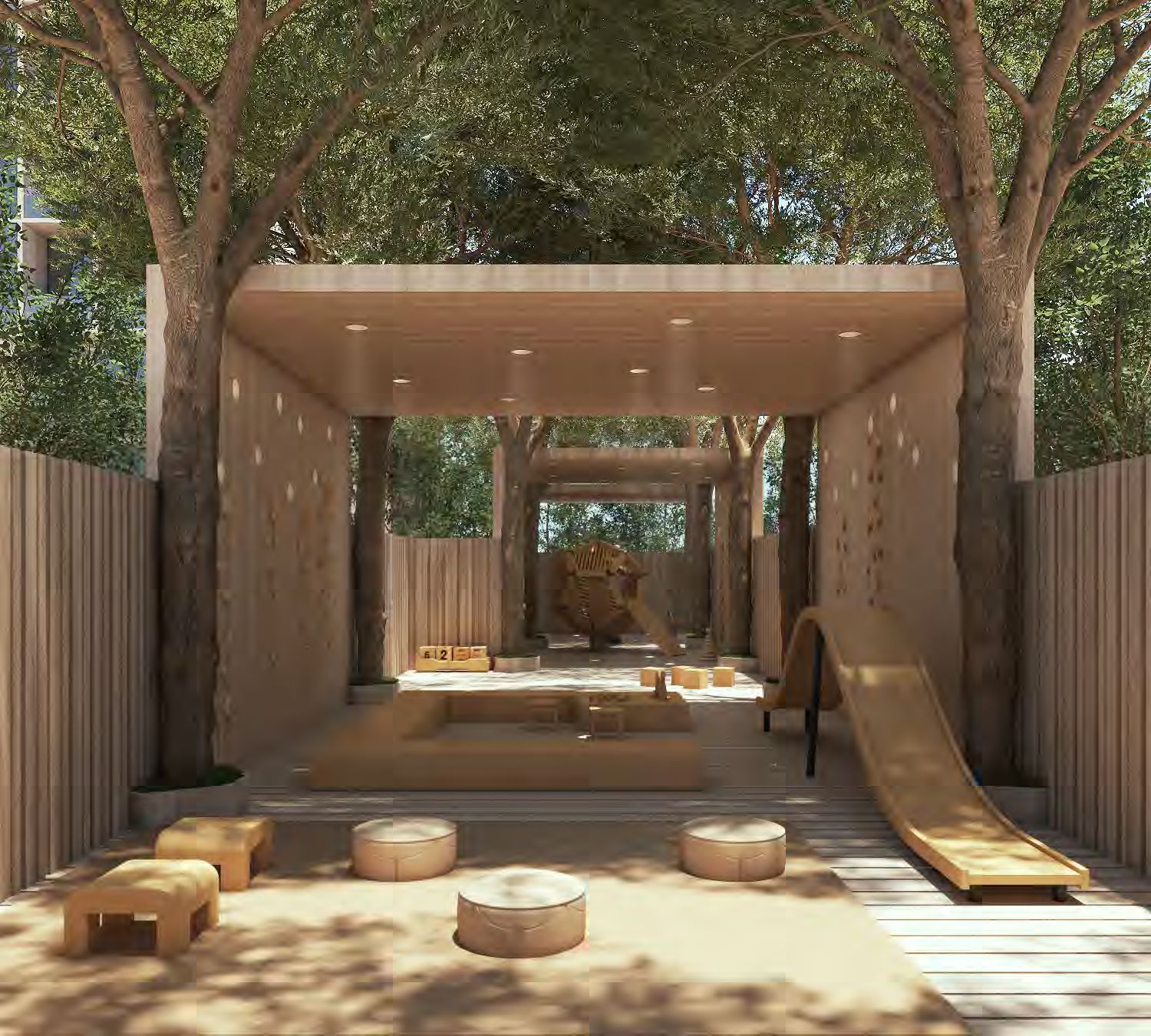 Montessori-inspired play area