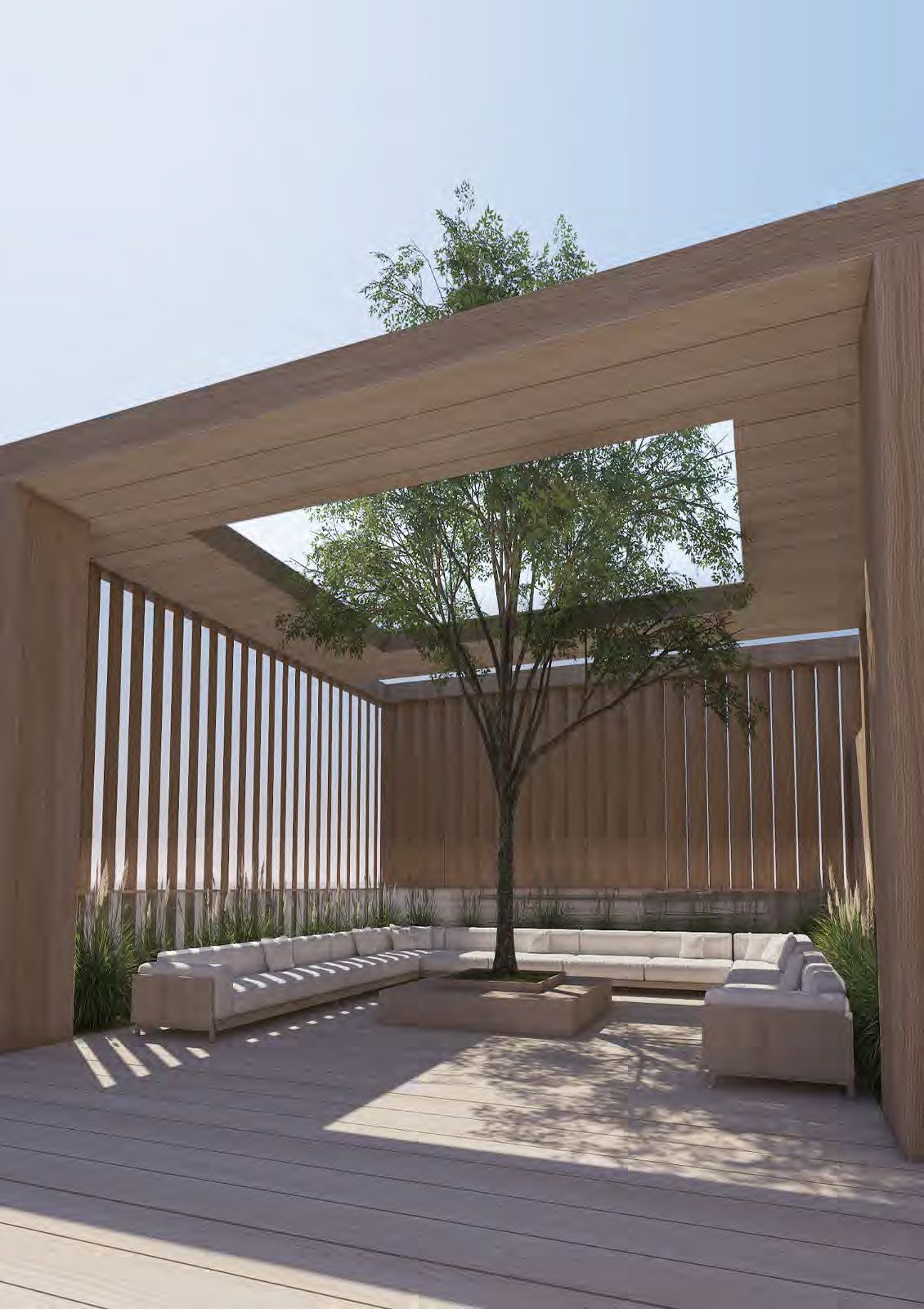 Rooftop Secret Garden gazebo
